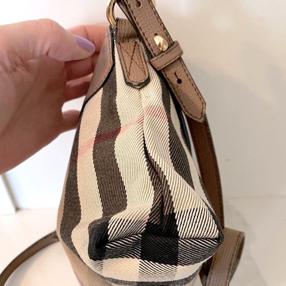 Burberry Small Milton House Check Crossbody Bag - Picture 5 of 16